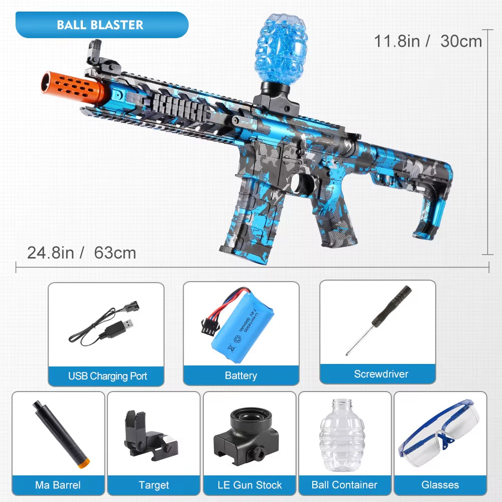 M416 Electric Gel Gun Toy for Teen Boys and Girls