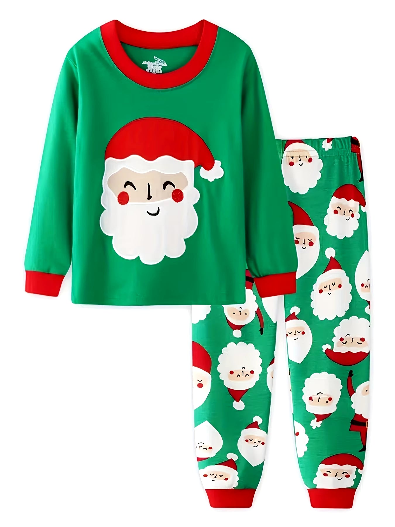 Boys Girls Christmas Pajamas Sets Reindeer Santa Claus Toddler Clothes Kids Pajama Sleepwear