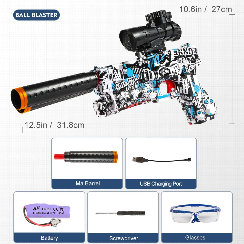 M416 Electric Gel Gun Toy for Teen Boys and Girls