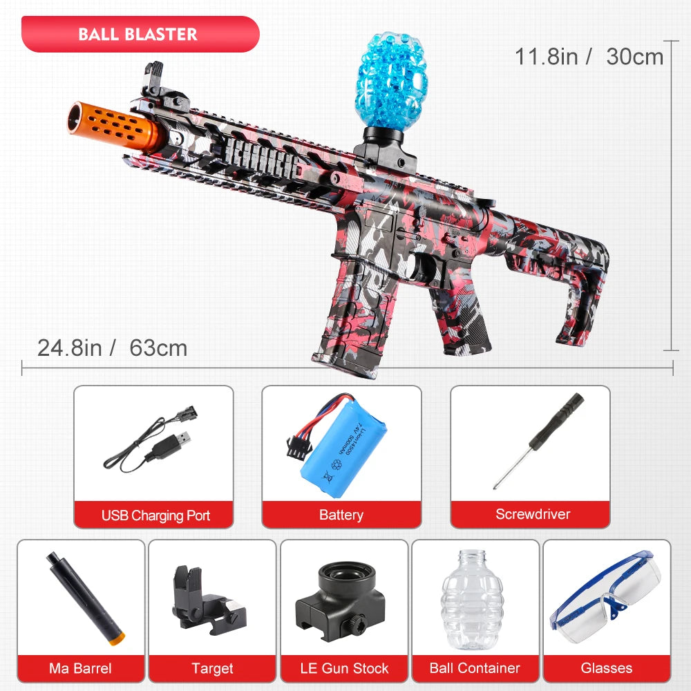 M416 Electric Gel Gun Toy for Teen Boys and Girls