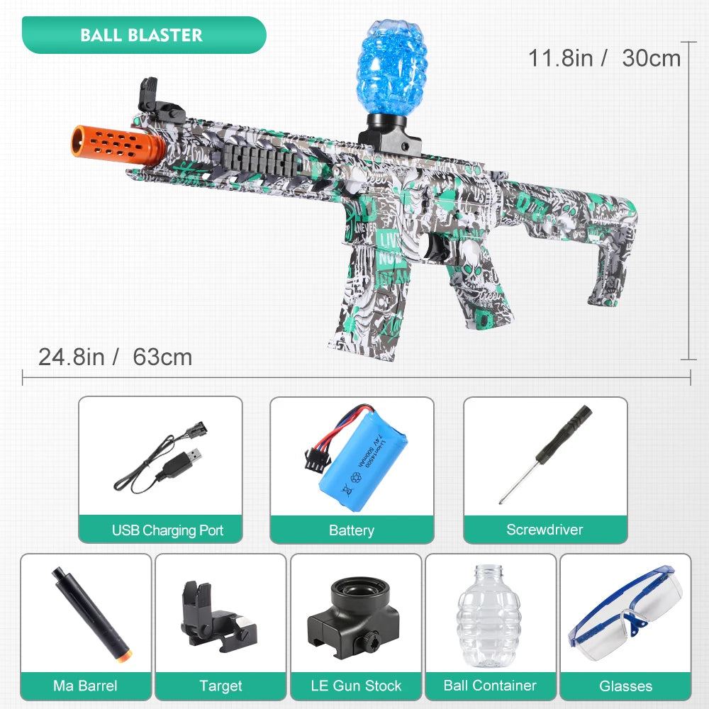 M416 Electric Gel Gun Toy for Teen Boys and Girls